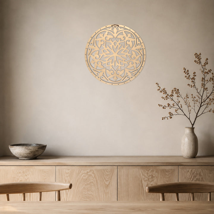 Flower of Life DL.9 displayed in a bright contemporary interior 