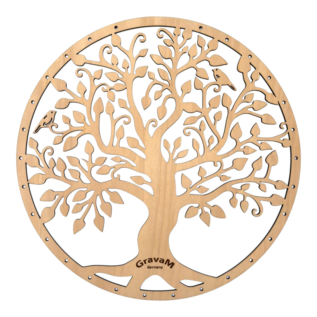Tree of Life HL.4 – intricate wall decoration made from 5 mm linden plywood 